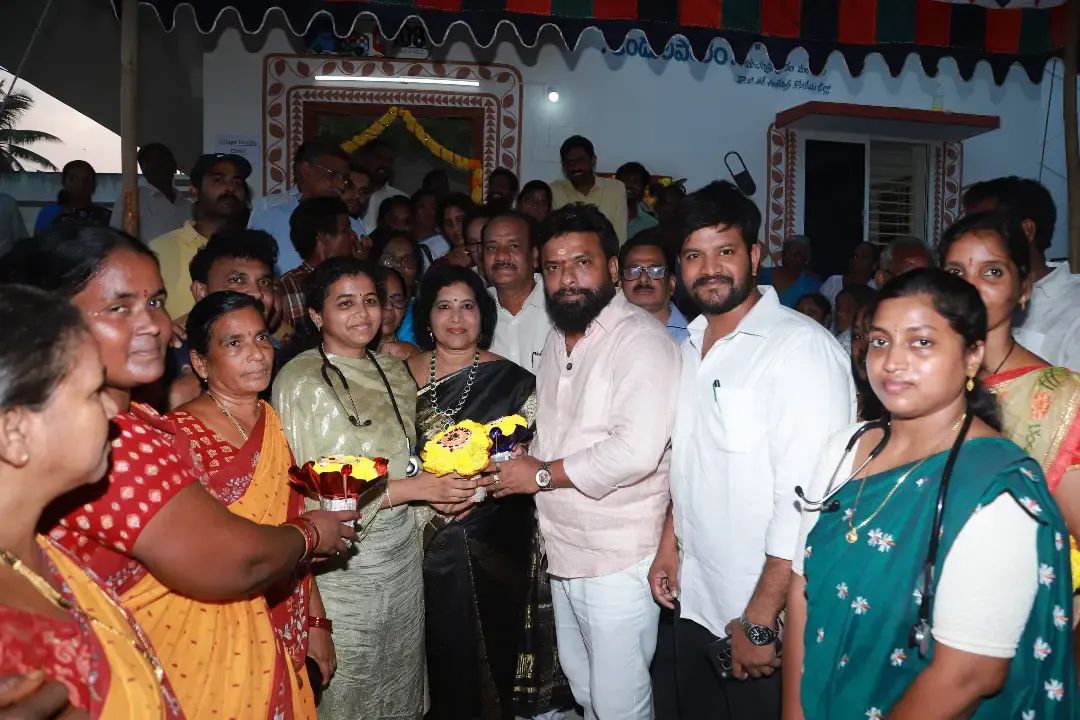 రామచంద్రాపురంలో రూ 1.01 కోట్లతో నాలుగు విలేజ్ హెల్త్ క్లినిక్లు ప్రారంభం