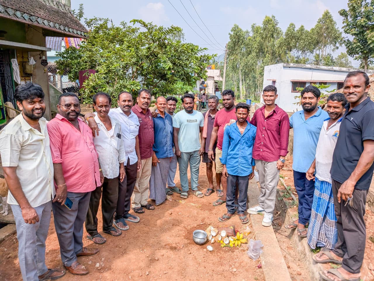 శోంఠ్యం లో అభివృద్ధి పనులకు.. కూటమి నేతల శ్రీకారం.. పల్లె పండుగ 3.o.. తో పల్లెల అభివృద్ధి కి ముందడుగు..