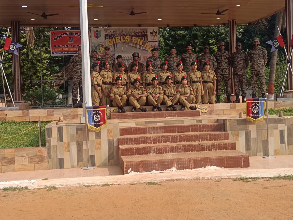 విజయనగరం NCC శిక్షణా శిబిరంలో.. కేజీబీవీ పద్మనాభం విద్యార్థినీల విజయకేతనం ఉత్తమ క్యాడేట్ గా గాయత్రి