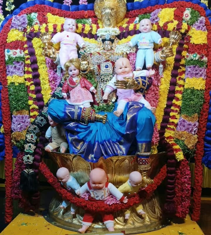 పెంచలకోనలో సంతానలక్ష్మిగా ఆదిలక్ష్మి అమ్మవారు
