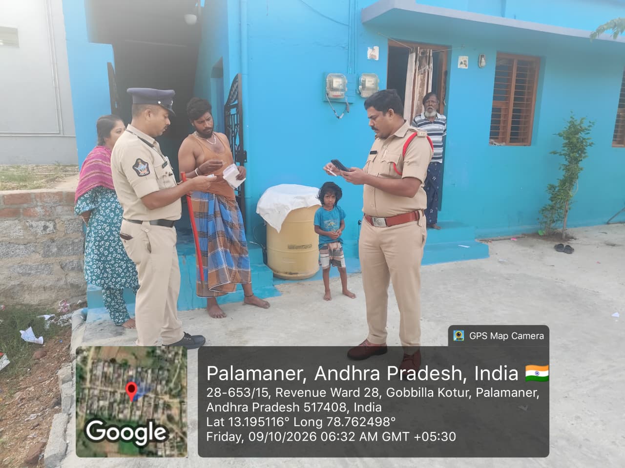 ఆపరేషన్ వజ్రప్రహార్’ గంటఊరు,ఇందిరమ్మ కాలనీలో పోలీసుల విస్తృత తనిఖీలు