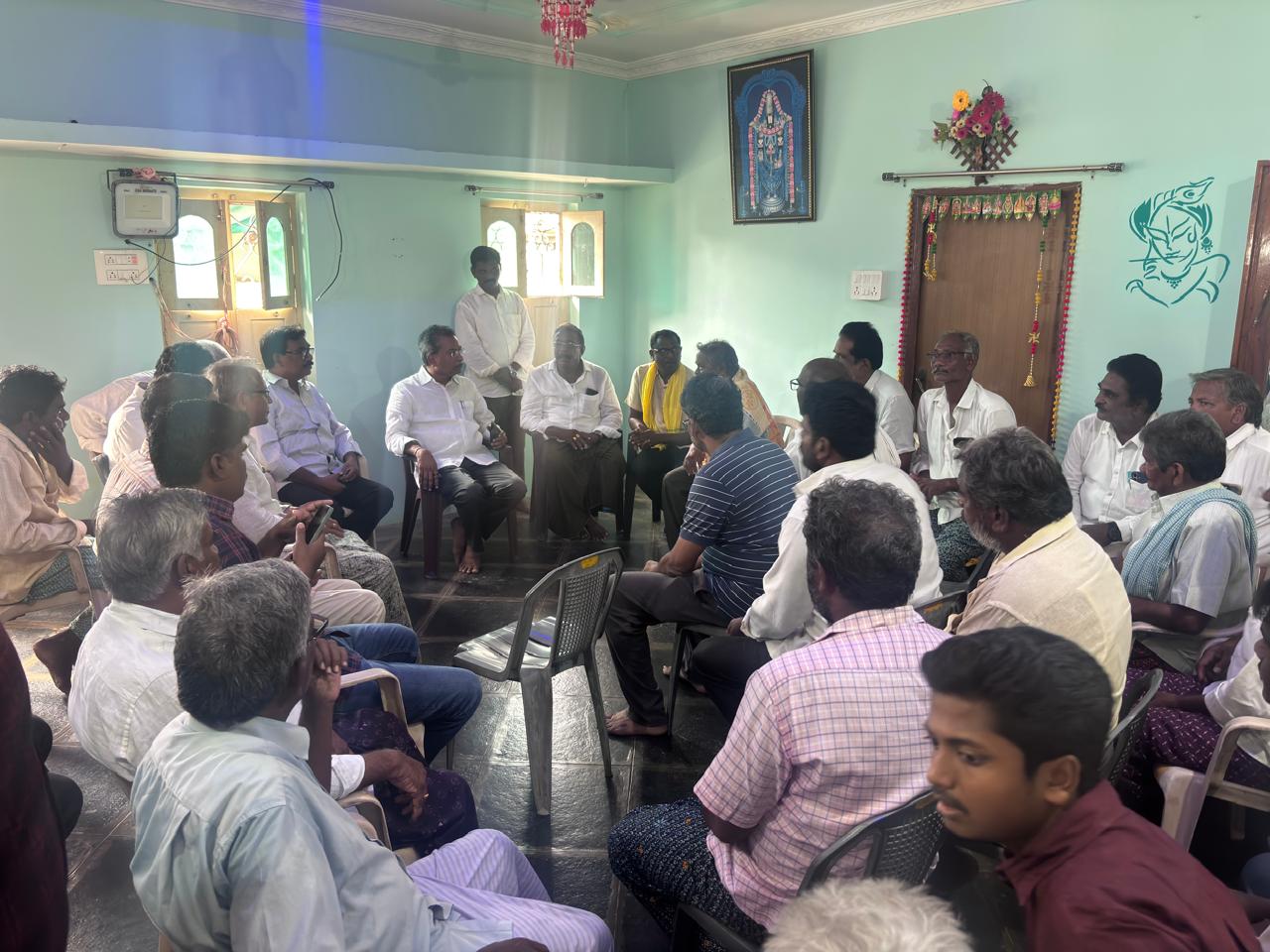 కూటమి అభ్యర్థులు విజయం కోసం జి కొండూరులో మైలవరం ఎమ్మెల్యే వసంత వెంకట కృష్ణ ప్రసాద్