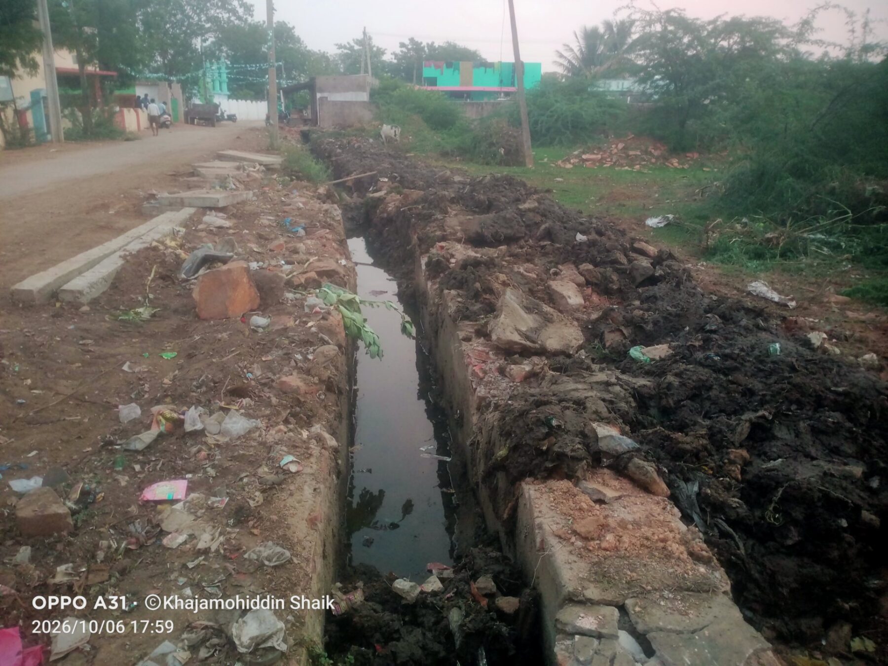 పాతదేవరాయపల్లిలో పడకేసిన పారిశుధ్యం… పట్టించుకోని అధికారులు… అనే పున్నమి కథనానికి స్పందించిన అధికారులు…