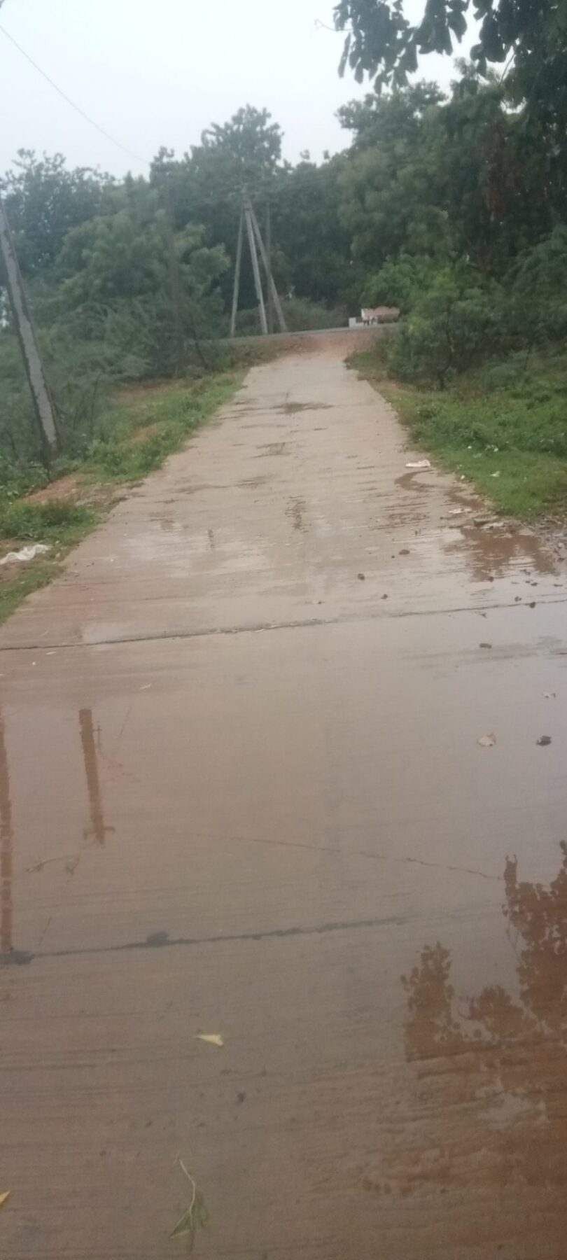 తురకపల్లిలో ఎడతెరిపి లేకుండా వర్షం