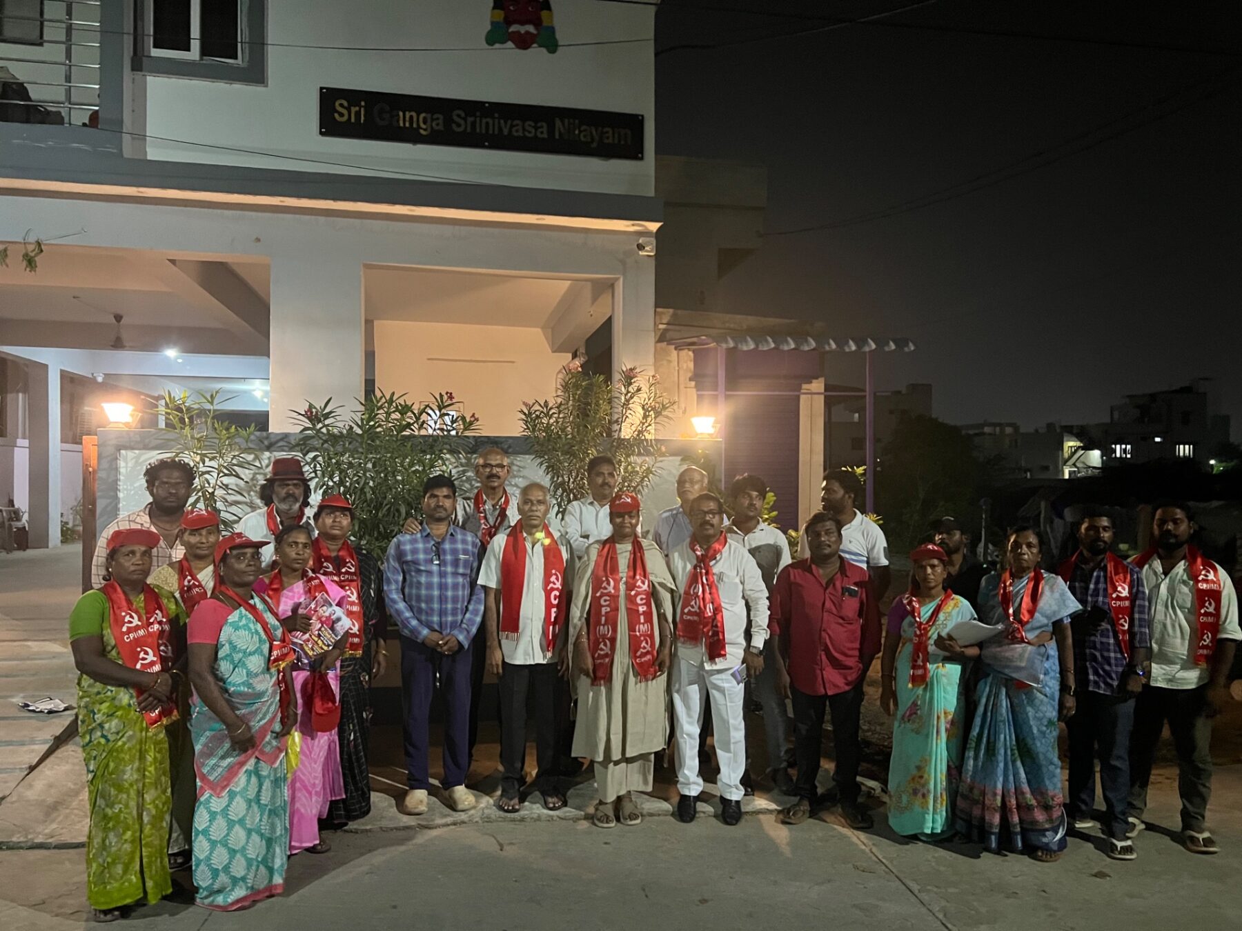 21వ డివిజన్‌లో సీపీఎం ఎన్నికల ప్రచారం