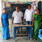 జంగాలపల్లిలో ఎన్టీఆర్‌ భరోసా పింఛన్ల పంపిణీ