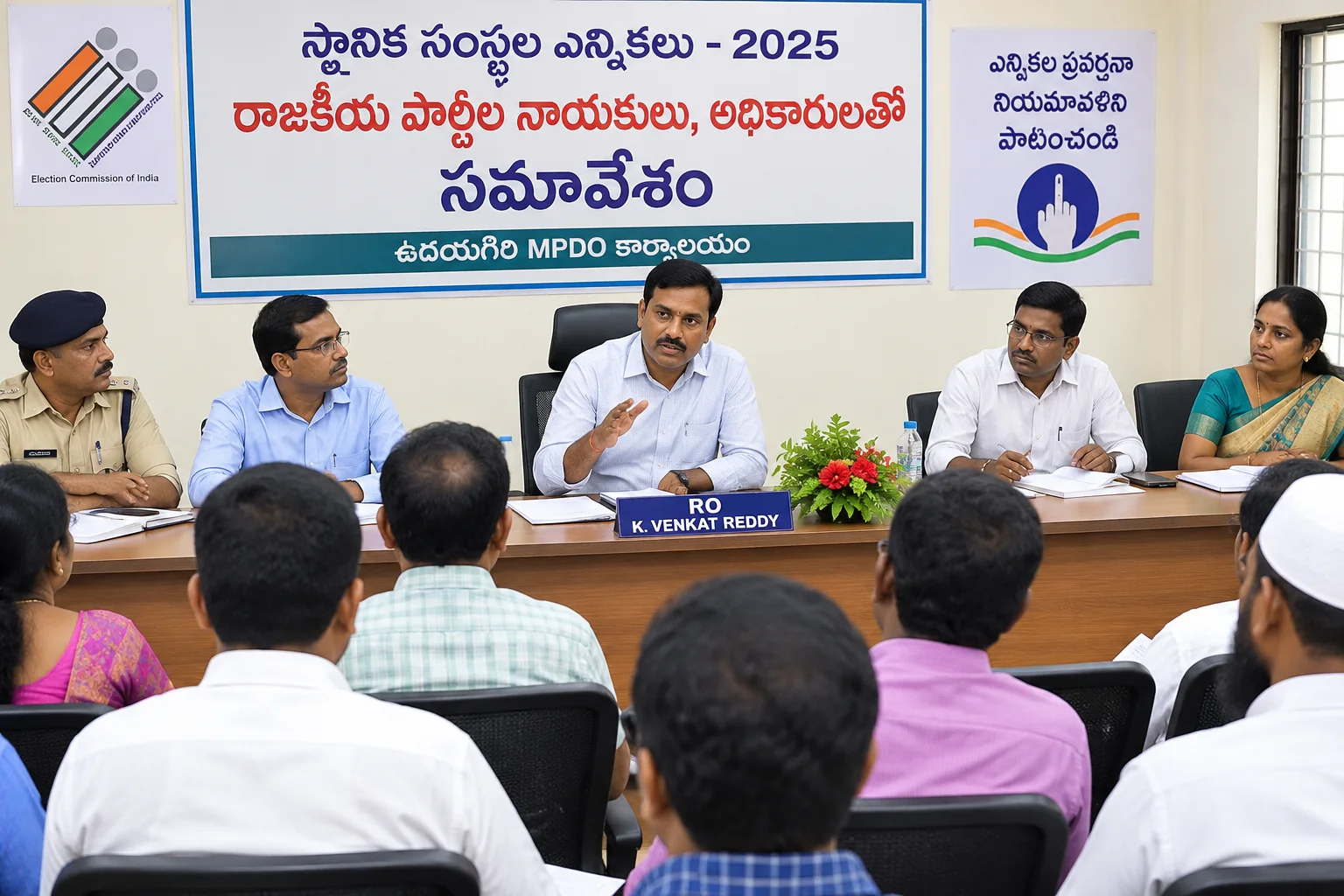 ప్రశాంత వాతావరణంలో ఎన్నికలు నిర్వహించాలి
