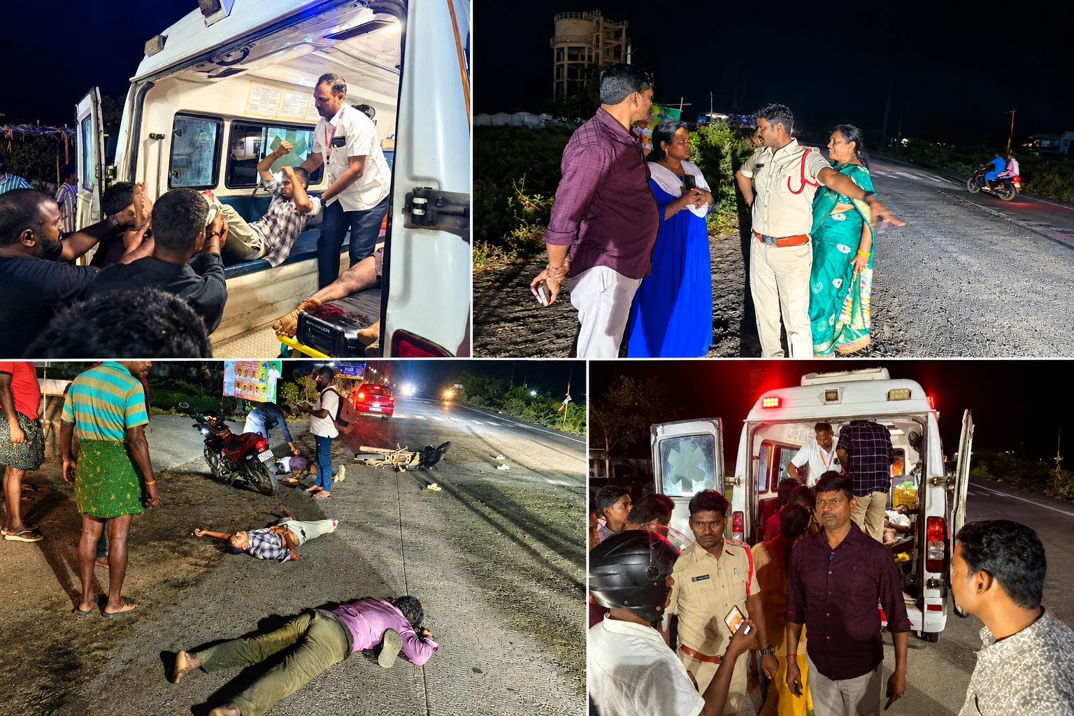ఆత్మకూరు వద్ద ఘోర రోడ్డు ప్రమాదం.. ఒకరు మృతి, ఇద్దరికి గాయాలు