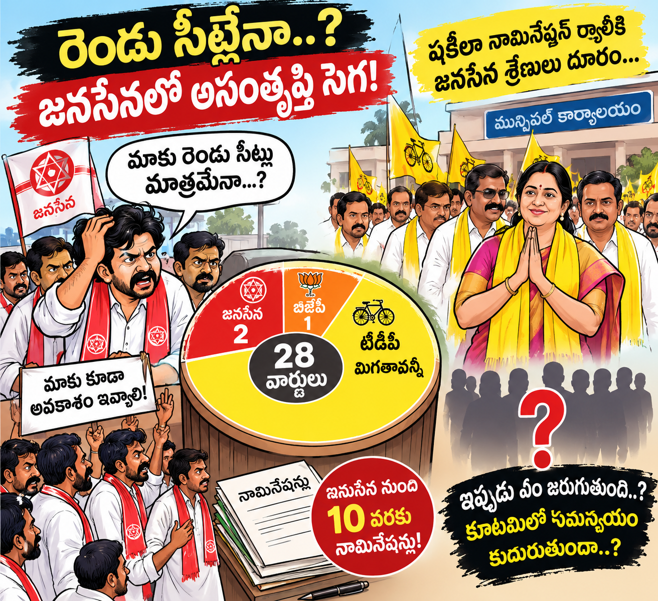 రెండు సీట్లేనా..?