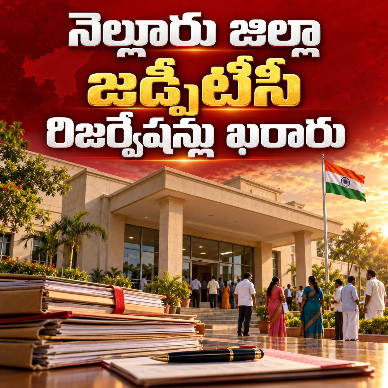 నెల్లూరు జిల్లా జడ్పీటీసీ రిజర్వేషన్లు ఖరారు